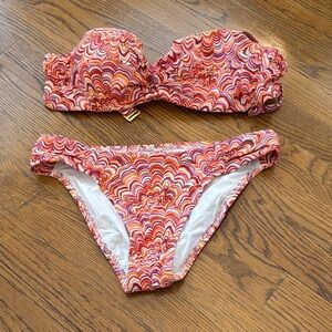 Helen Jon Colorful Swirl Bikini Bottom